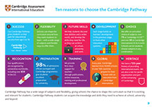 Ten reasons to choose Cambridge