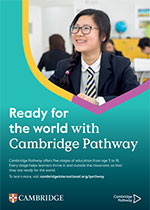 Cambridge Pathway poster