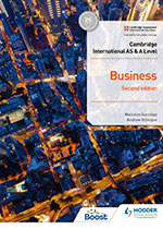 Cambridge International AS & A Level Business (Second edition) (Hodder) front cover